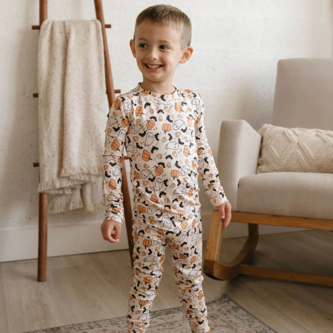 Hey Boo Toddler Bamboo Pajamas