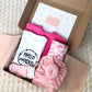 Hello World Pretty in Pink Baby Gift Box