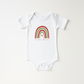 Christmas Miracle Rainbow Baby Short Sleeve Bodysuit