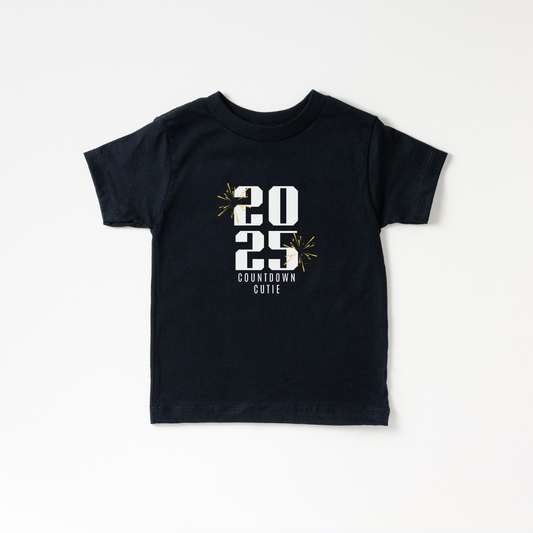 Countdown Cute New Year's Eve Toddler Short Sleeve Tee