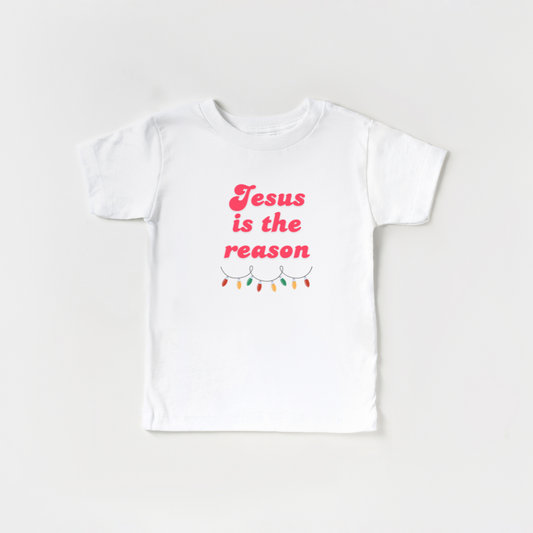 Jesus is the Reason Toddler Short Sleeve Tee