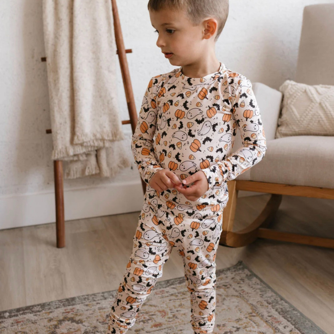 Hey Boo Toddler Bamboo Pajamas