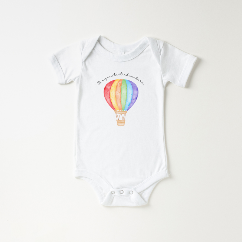 Our Greatest Adventure Baby Short Sleeve Bodysuit