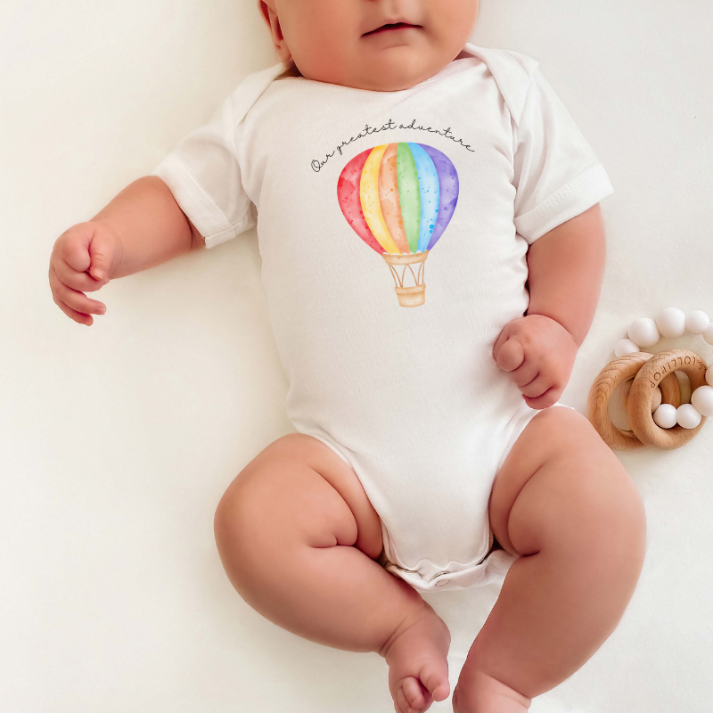 Our Greatest Adventure Baby Short Sleeve Bodysuit