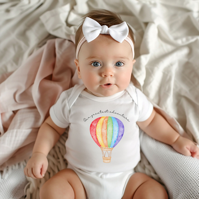 Our Greatest Adventure Baby Short Sleeve Bodysuit