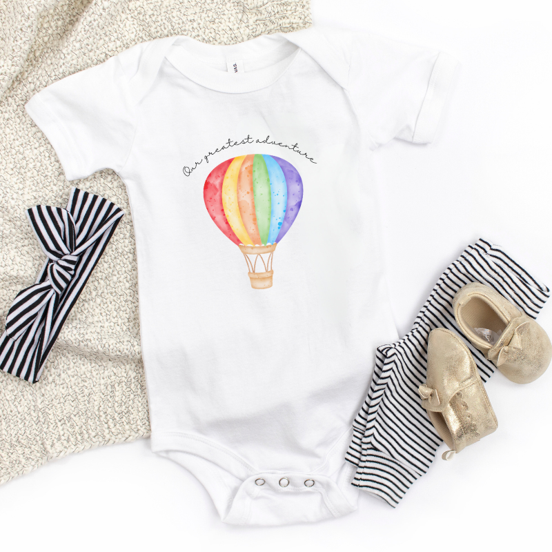 Our Greatest Adventure Baby Short Sleeve Bodysuit