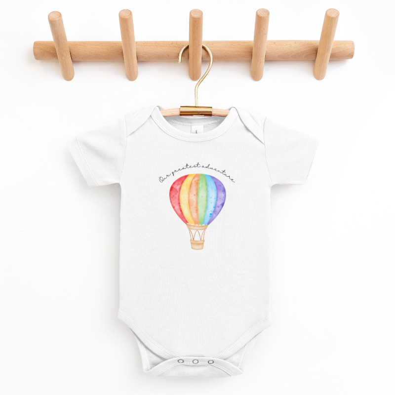 Our Greatest Adventure Baby Short Sleeve Bodysuit