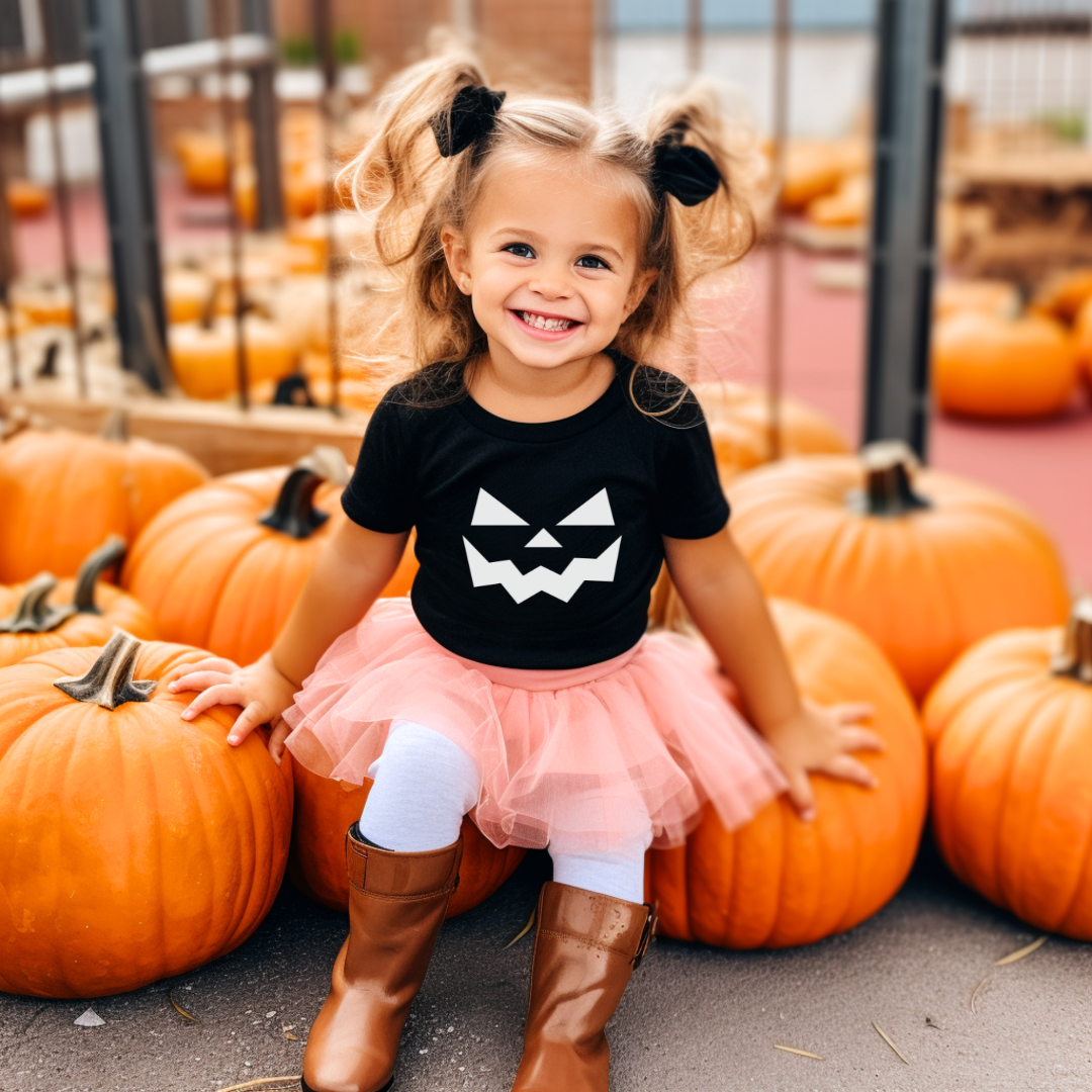 Jack-O-Lantern Toddler Short Sleeve Tee