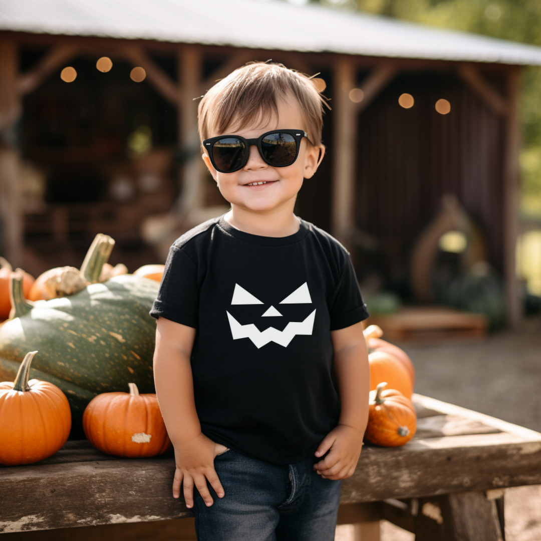 Jack-O-Lantern Toddler Short Sleeve Tee