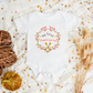 My First Thanksgiving Baby Short Sleeve Bodysuit