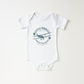 Little Miracle Rainbow Baby Bodysuit.  Rainbow baby gift.  Baby bodysuit with airplane.