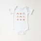 Boho Rainbows Baby Short Sleeve Bodysuit