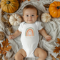 Thankful Rainbow Baby Short Sleeve Bodysuit