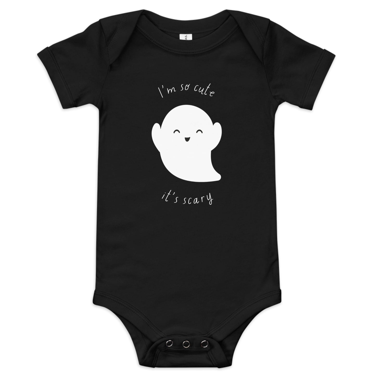 I'm So Cute It's Scary Baby Short Sleeve Bodysuit