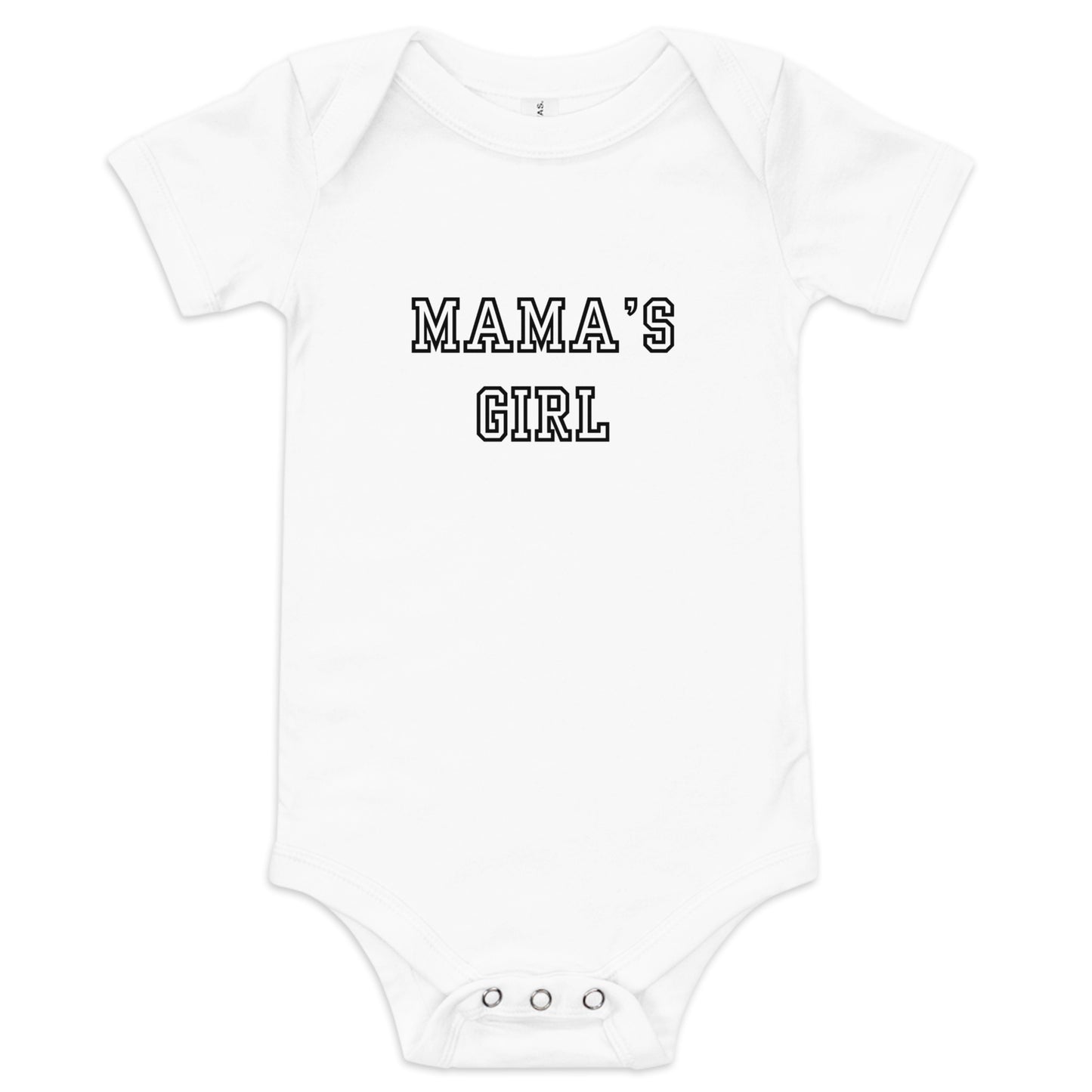 Mama's Girl Baby Short Sleeve Bodysuit