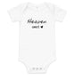 Heaven Sent Baby Short Sleeve Bodysuit (multiple colors available)