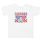 All American Boy 4th of July Toddler Short Sleeve Tee