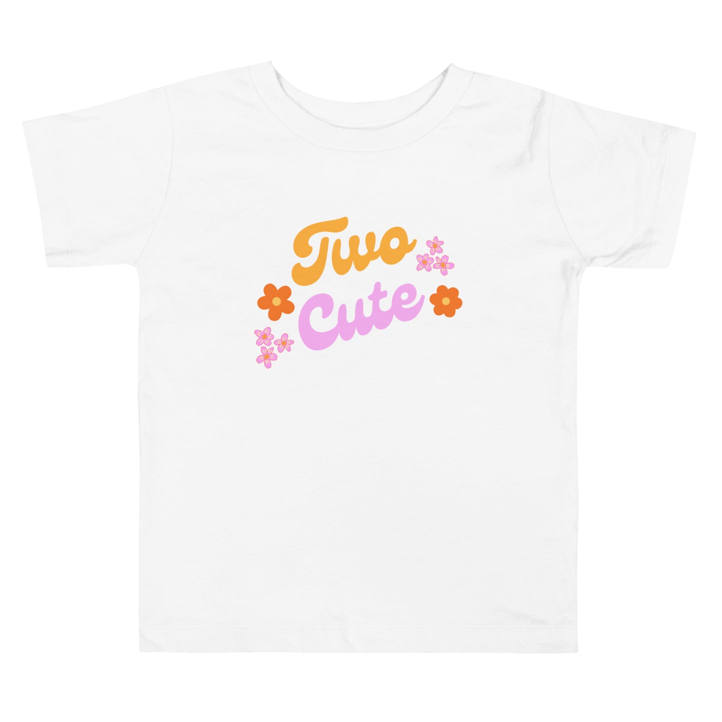 Two Cute Toddler Short Sleeve Tee