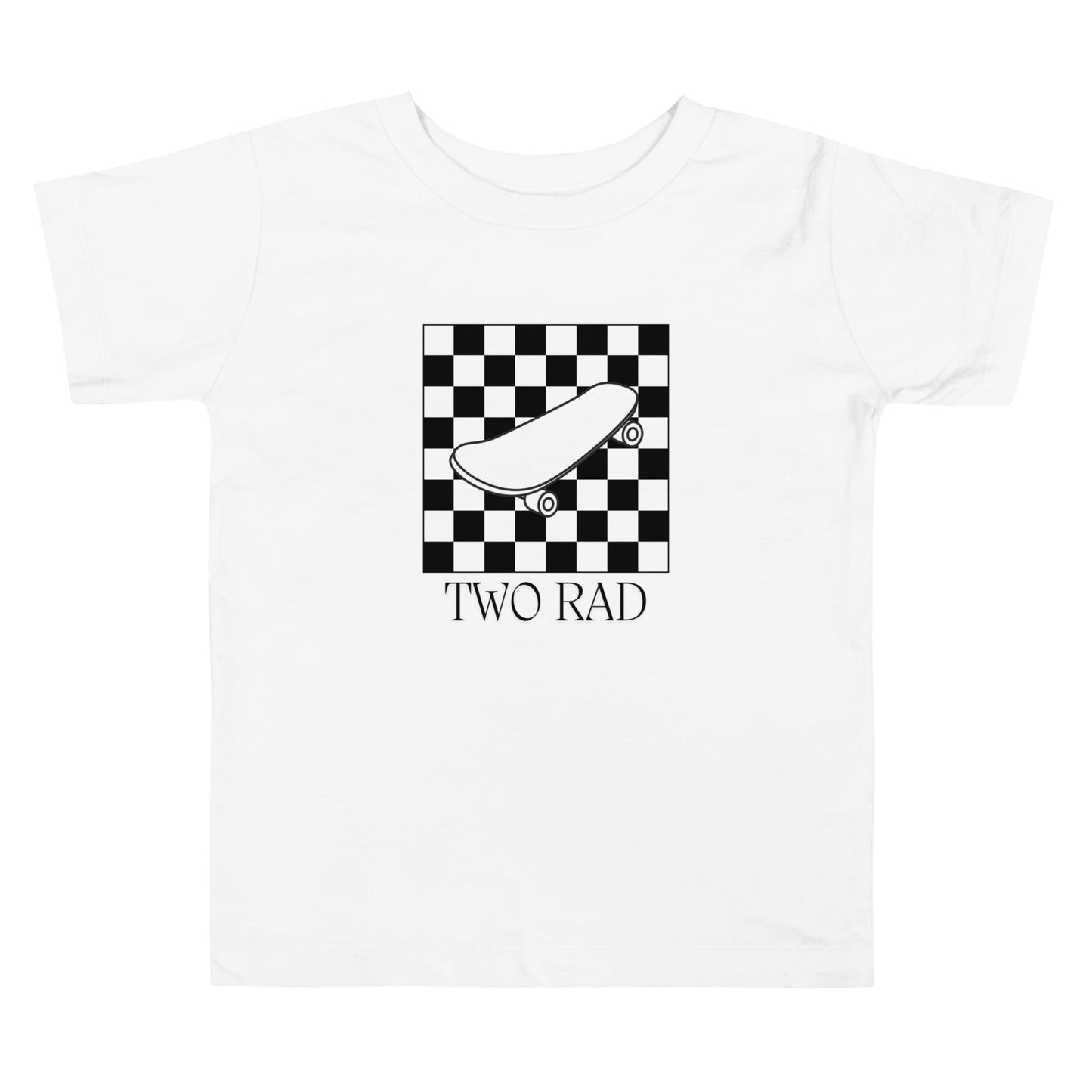 Two Rad Toddler Short Sleeve Tee - White