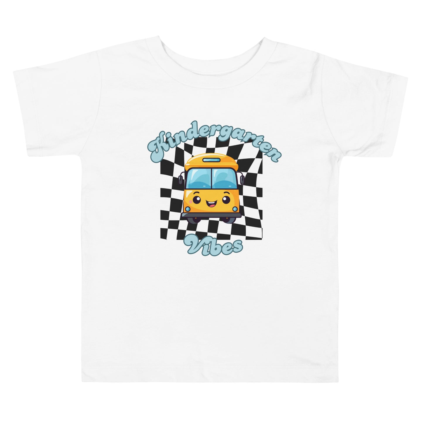 Kindergarten Vibes School Bus Short Sleeve Tee