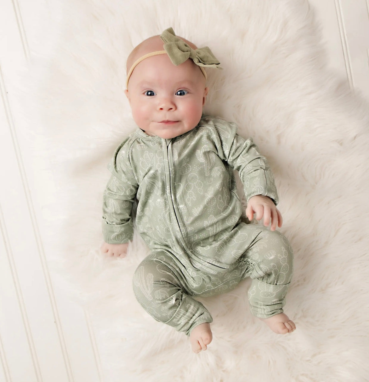 Cactus Baby Bamboo Pajamas – Cuddle Bunnie